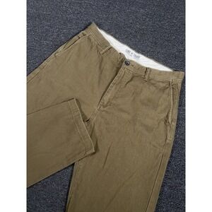 Line of Trade Officer Chino Pants Men's 34x32 Surplus Olive Herringbone
